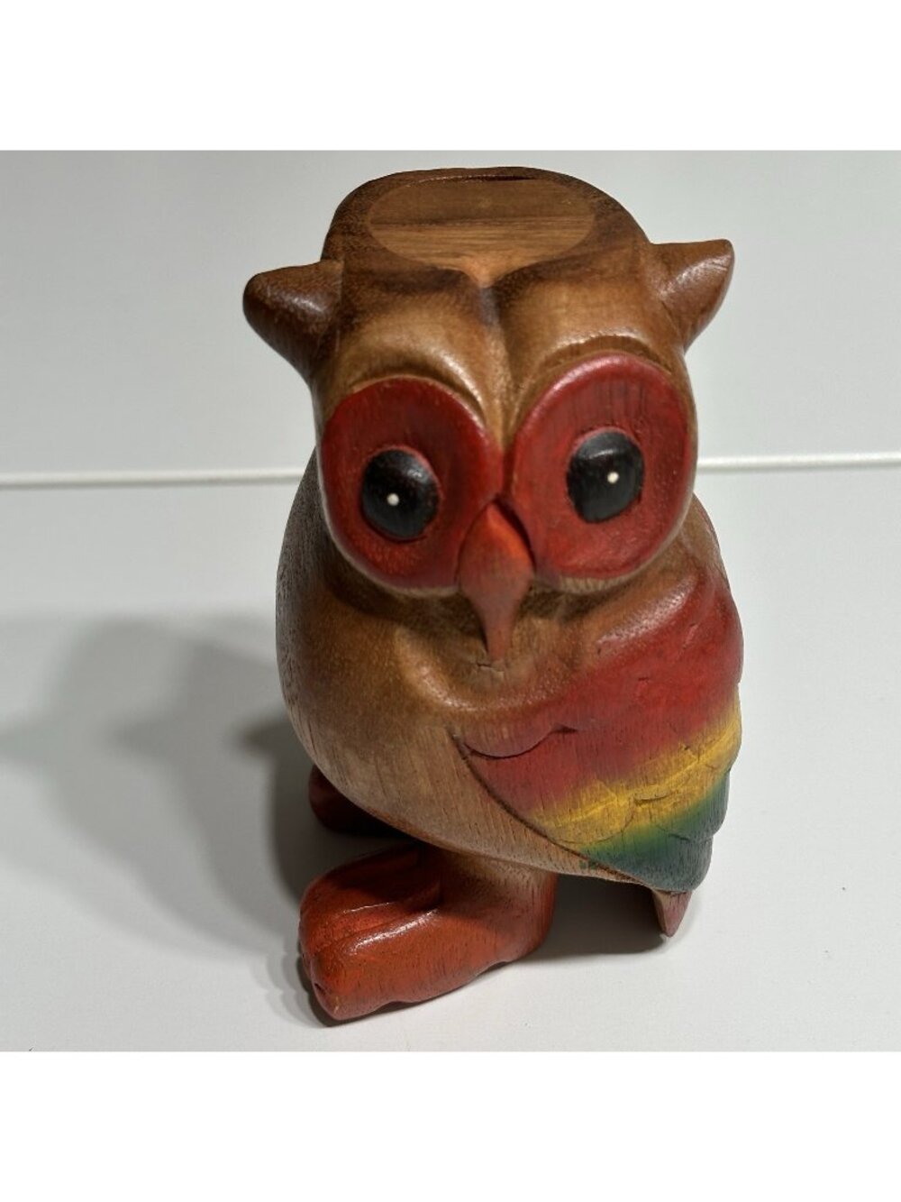 Wooden Owl Decor
